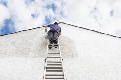 Peinture extérieure à Houdetot — façades et ravalement